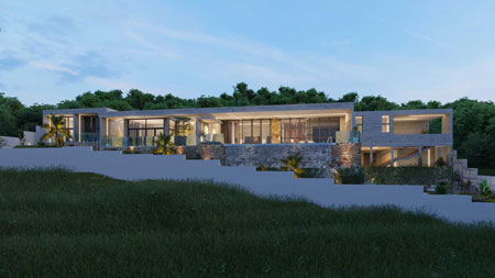 Private residence 3D in Ghana