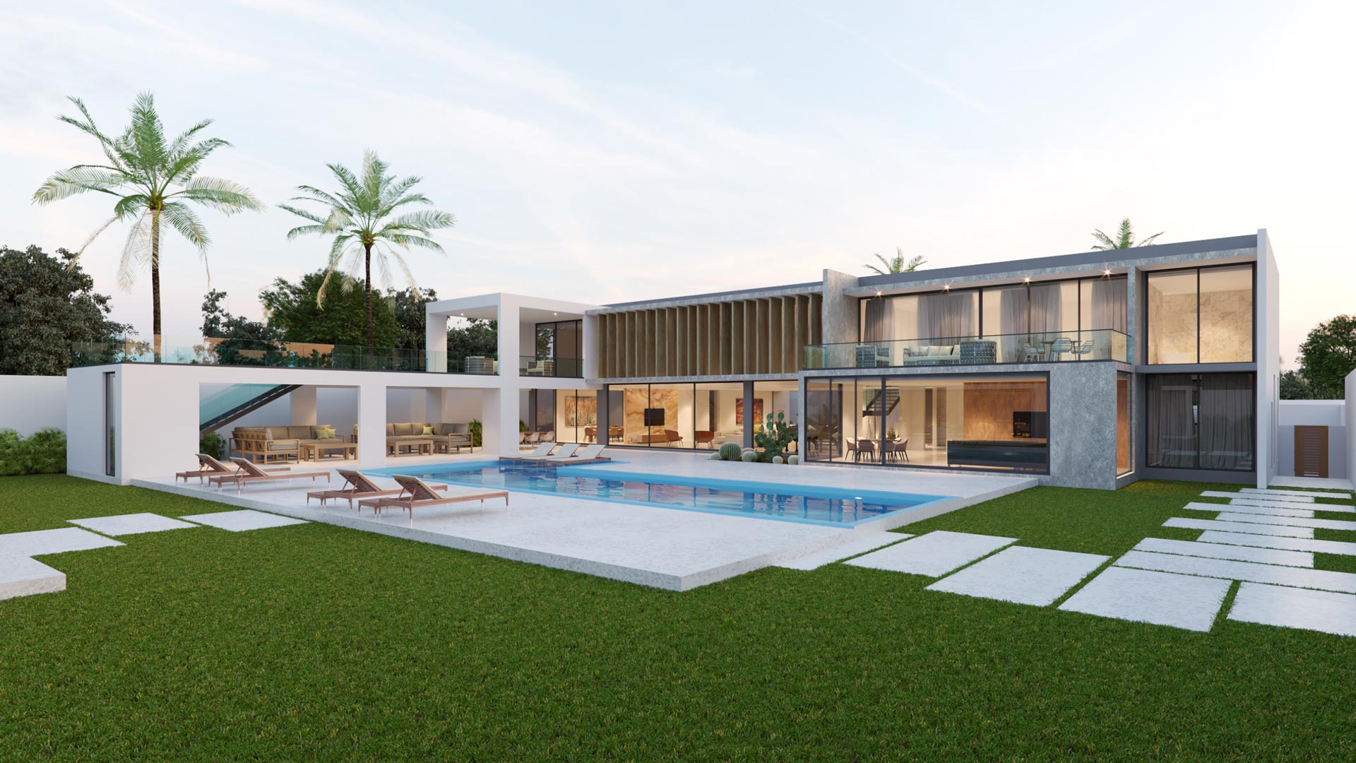 Private residence 3D in Ghana