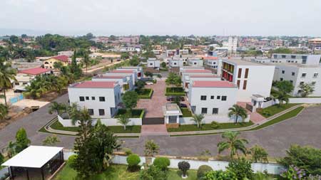 real estate enclave in Accra, Ghana