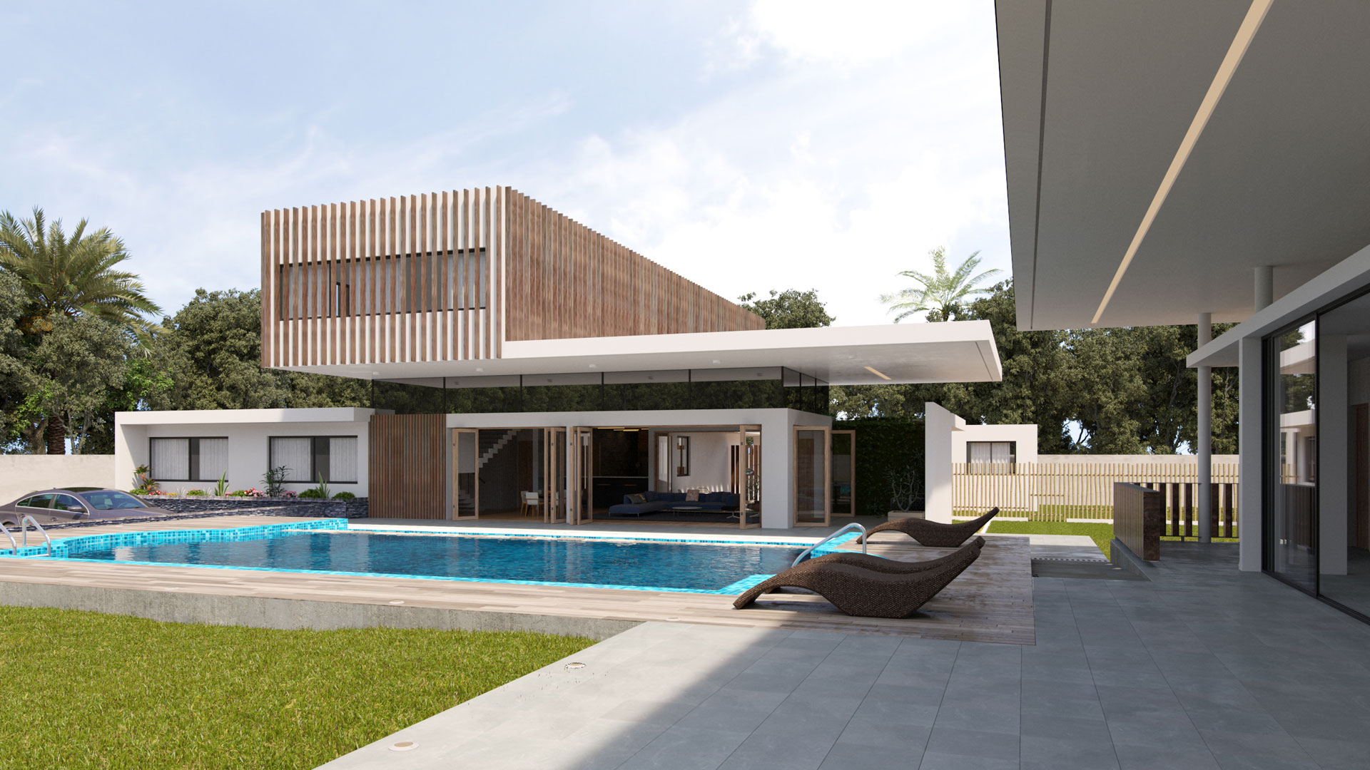 Private residence 3D in Ghana